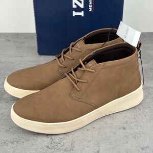 Izod men's palmer chukka boot Size 11 New In Box Brown memory foam inserts